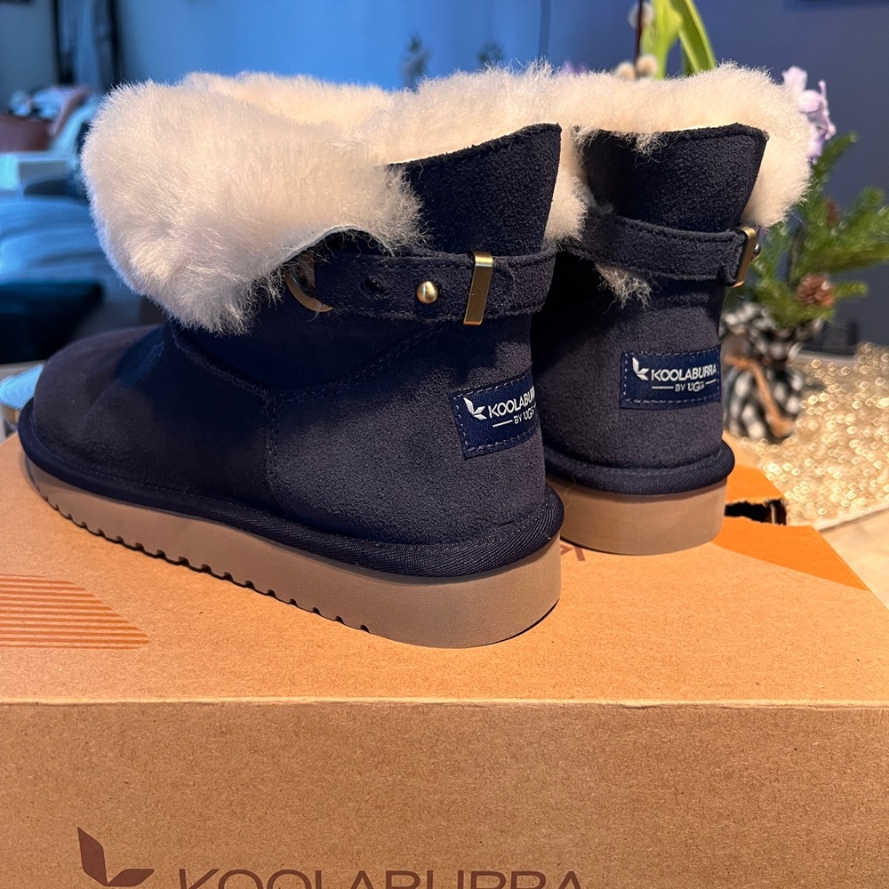 Remley Mini Koolaburra by UGG navy woman’s size 6.